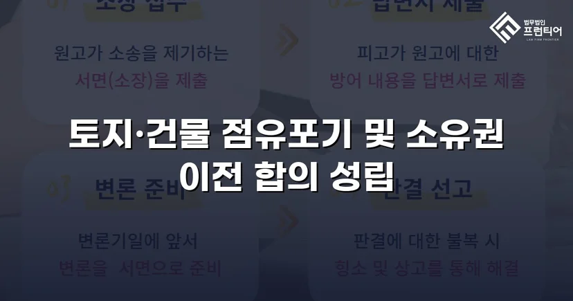 토지·건물 인도 분쟁, 법원 조정으로 소유권 완전 확보