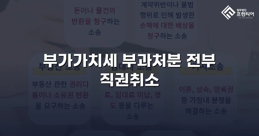 명의만 빌려줬을 뿐인데 세금 폭탄, 부가가치세 부과처분 전액 취소