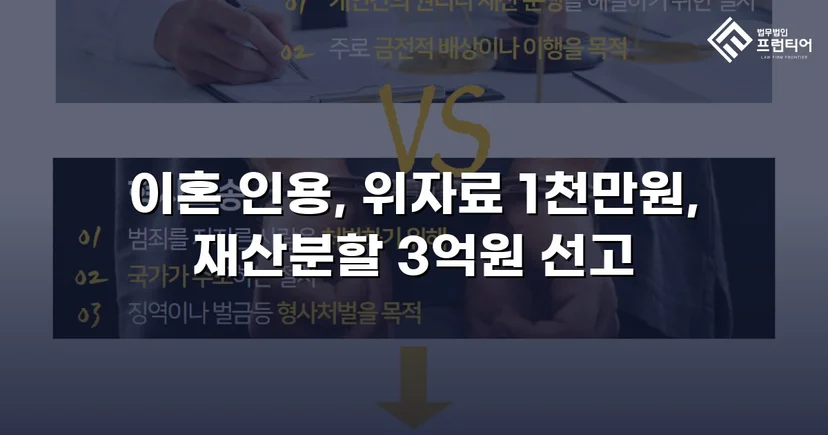 폭력 남편의 반소까지 기각, 재산분할 3억 원 이상 인정받다