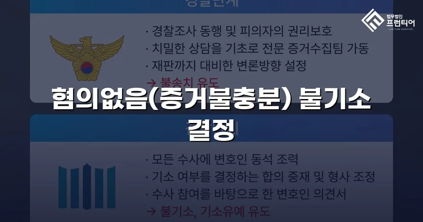 공중밀집장소추행 혐의, 증거불충분 혐의없음으로 뒤집다
