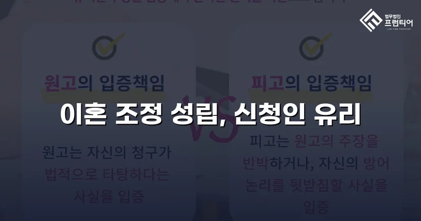 상대방의 고액 반신청, 조정으로 뒤집은 이혼 성공사례