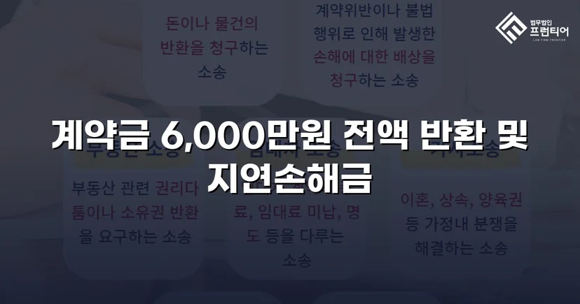 주택 하자 계약금 분쟁, 전액 승소로 완전히 되찾다