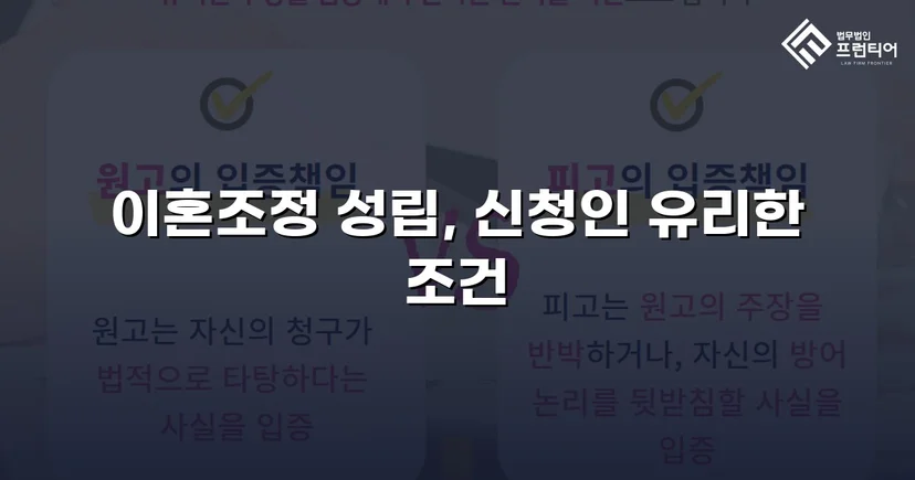 상대방의 고액 반신청, 조정으로 뒤집은 이혼 성공사례