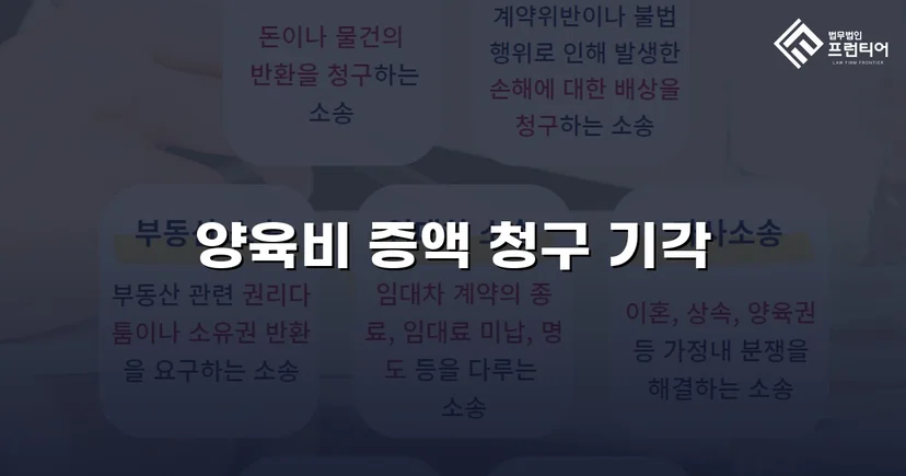 양육비 증액 청구 맞서 기각 이끌어낸 변호 전략