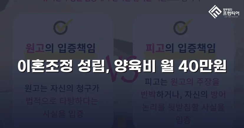 장기 분쟁 우려를 조정으로 완전히 끊어낸 이혼 사건