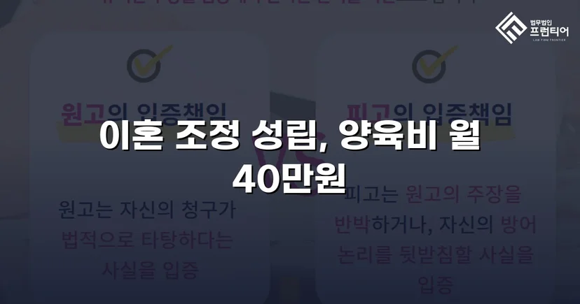 장기 분쟁 우려를 조정으로 완전히 끊어낸 이혼 사건