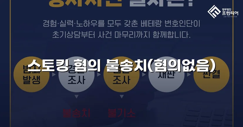 스토킹 혐의로 신고됐지만, 수사 결과는 불송치였습니다