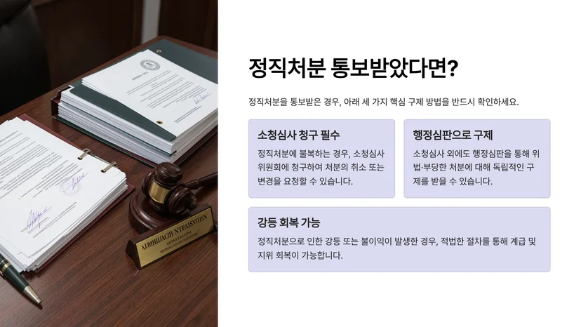 군인 정직처분 행정심판 방법, 소청심사 청구부터 강등 구제까지 군인 정직처분이란 무엇인가