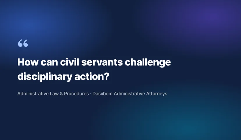 How to Seek Relief from Civil Service Disciplinary Action Through a Petition for Administrative Review Types of Civil Service Discipline and Sanction Levels