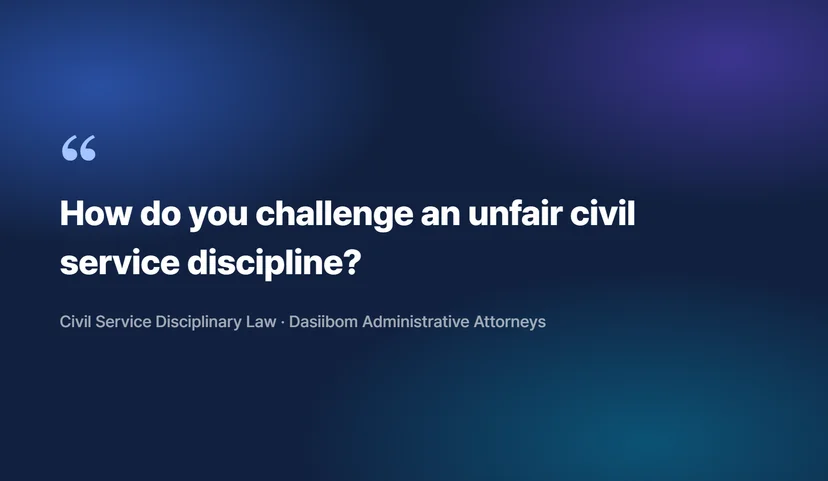 How to Request a Petition Review When You Disagree with a Civil Service Disciplinary Decision Basic Understanding of Civil Service Discipline and Petition Review Requests