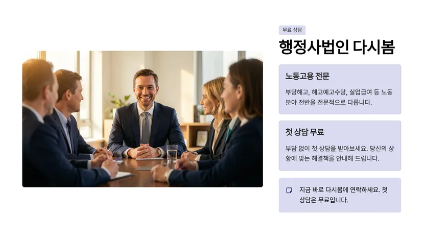 부당해고 구제신청 절차: 해고통보부터 재심까지 단계별 가이드 부당해고 구제신청 절차 5단계