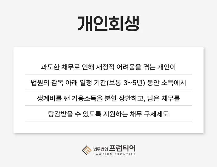 개인회생변제금