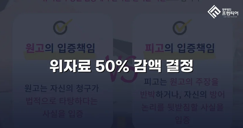 3,000만 원 상간소송, 절반으로 줄인 방어 전략