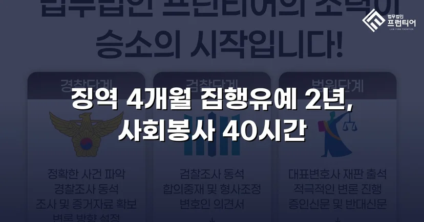 청주강제추행변호사 강제추행, 협박에도 집행유예 받아낼 수 있었던 이유