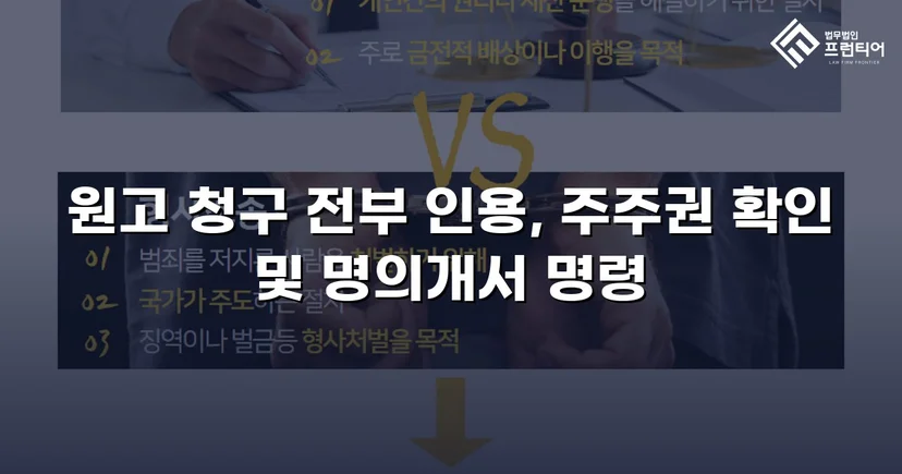 내가 세운 회사의 주주권을 되찾은 아버지, 원고 전부 승소