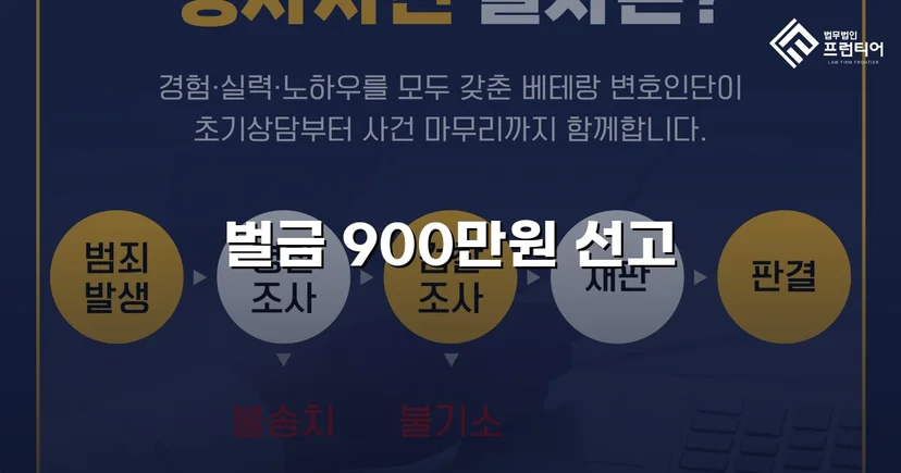 공무집행방해·업무방해 혐의 경합, 벌금 900만 원으로 마무리