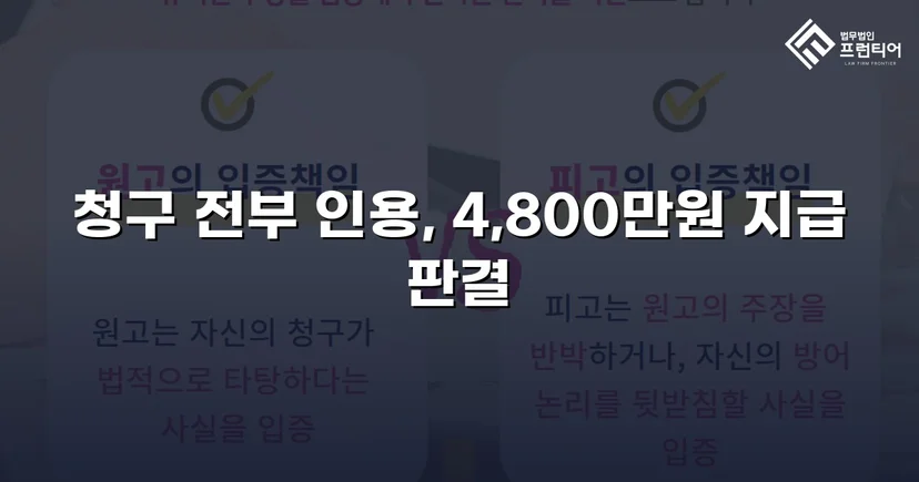 연인에게 4,800만 원을 빼앗겼지만, 전액을 되찾았습니다