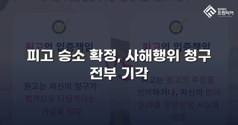 5억 원 사해행위 취소 청구, 항소심까지 완전 방어에 성공하다