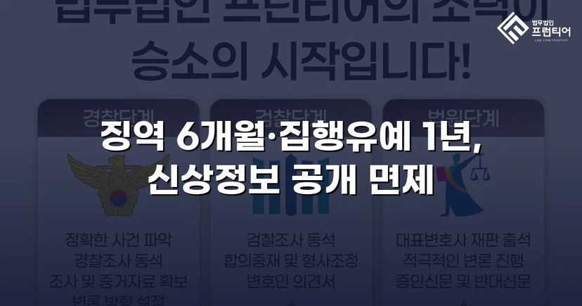 주거침입 불법촬영, 실형 위기에서 집행유예로 뒤집다