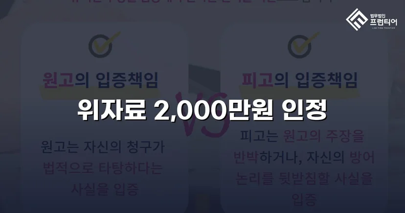 상간남 손해배상 청구, 3,000만 원 중 2,000만 원 인용