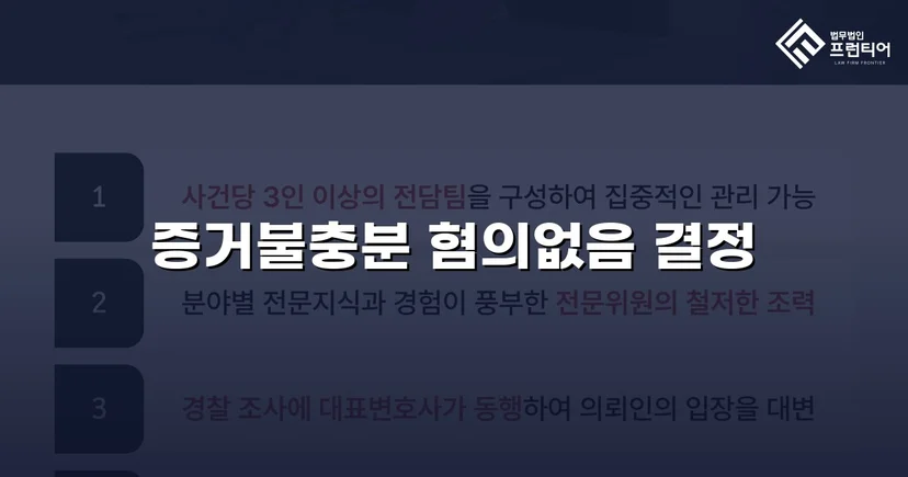 강제추행 혐의, 증거불충분으로 혐의없음 결정