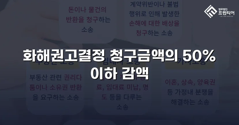 5,000만 원 상간소송, 절반 이하로 감액한 화해권고결정