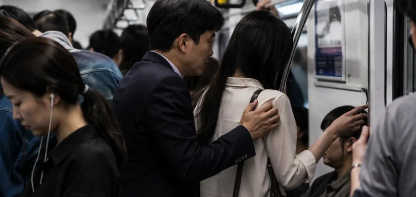 도주치상|지하철 내 성추행 및 공중밀집장소추행 상황 묘사