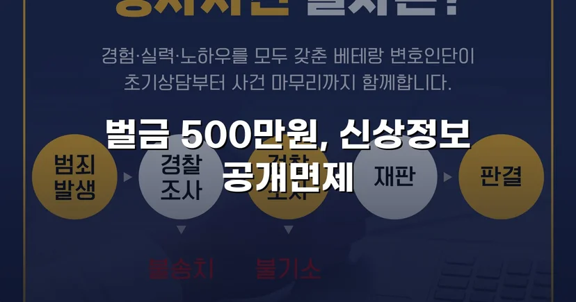 강제추행 기소, 신상공개 면제와 벌금형으로 마무리된 사건