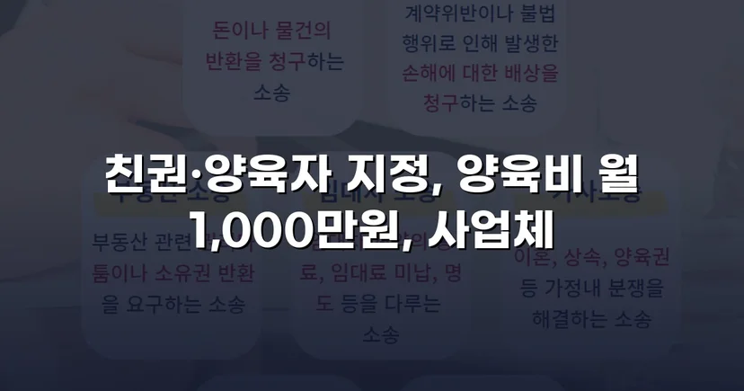 상대방이 제시한 양육비, 조정에서 2배로 뒤집었습니다