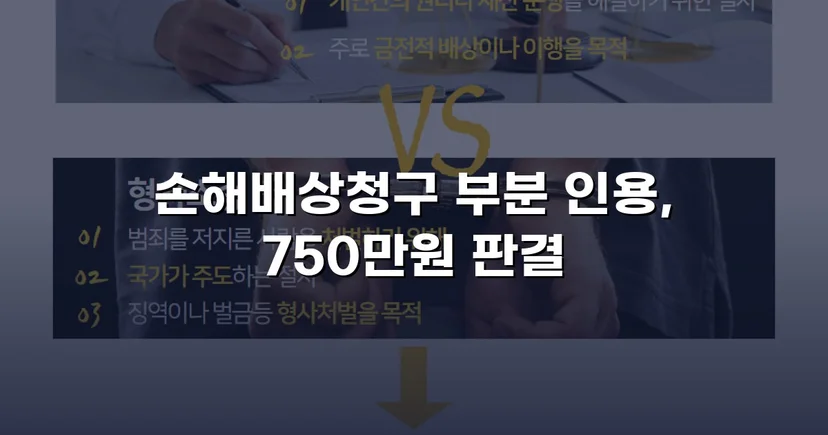 상간소송 손해배상 1,500만 원 청구, 750만 원 감액 판결 이끌어내다