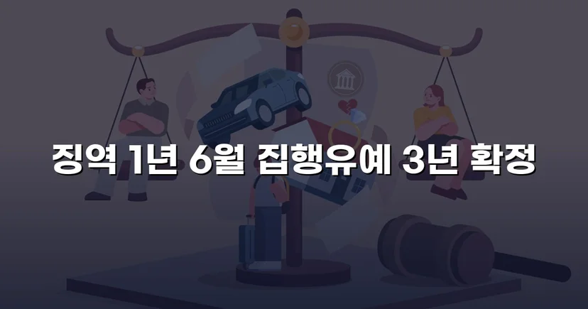 뺑소니·음주운전 병합 혐의, 검사 항소 기각으로 집행유예 확정