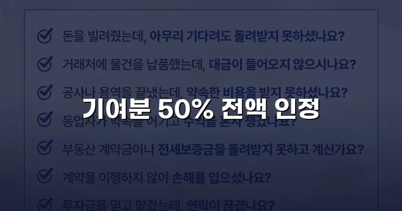 상속재산분할 심판, 배우자 기여분 50% 전액 인정
