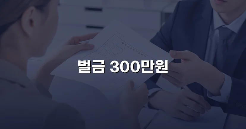 과속 교통사고, 피해자 14주 상해에도 벌금 300만 원으로 마무리