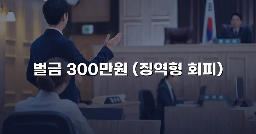 무면허 화물차 운전, 실형 위기에서 벌금형으로 마무리