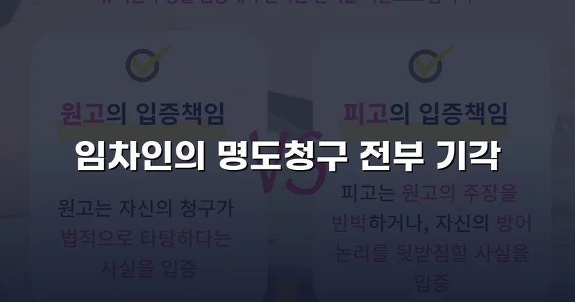 건물인도 청구 전부 기각, 임차인의 영업을 지켜낸 판결