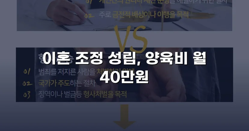 장기 분쟁 우려를 조정으로 완전히 끊어낸 이혼 사건