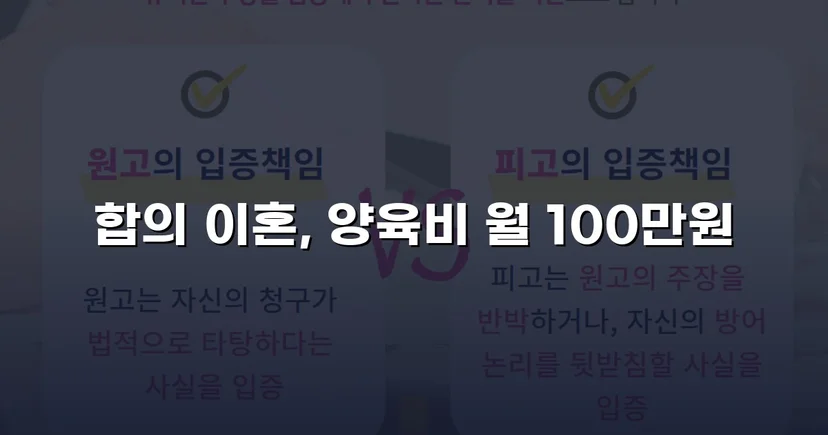 위자료 2,000만 원 전액 면제, 조정이혼으로 방어 성공