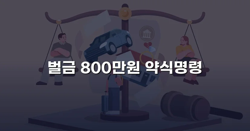 징역 가능성을 벌금형으로 뒤집은 음주운전 사건