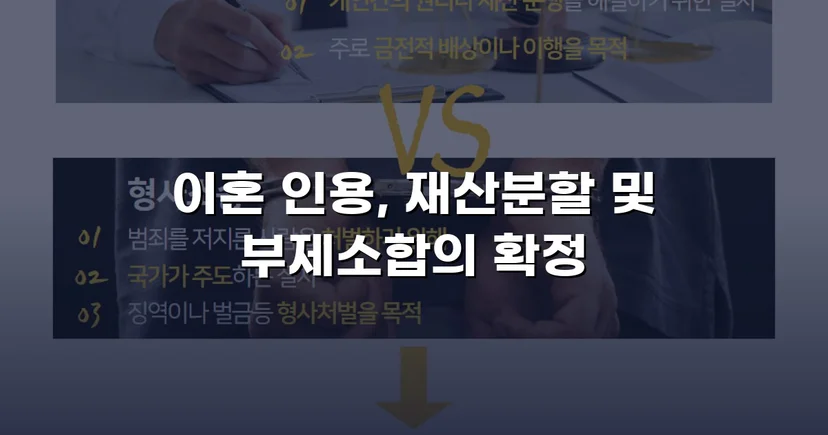 아파트 소유권 확보와 연금 분쟁 종결, 화해권고결정으로 이끌어낸 이혼 재산분할 성공사례