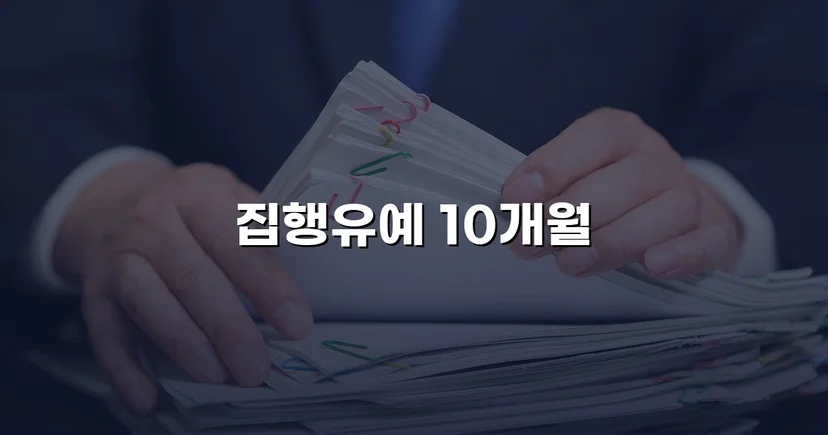 사망사고 실형 위기, 유족 합의로 집행유예를 이끌어낸 사건