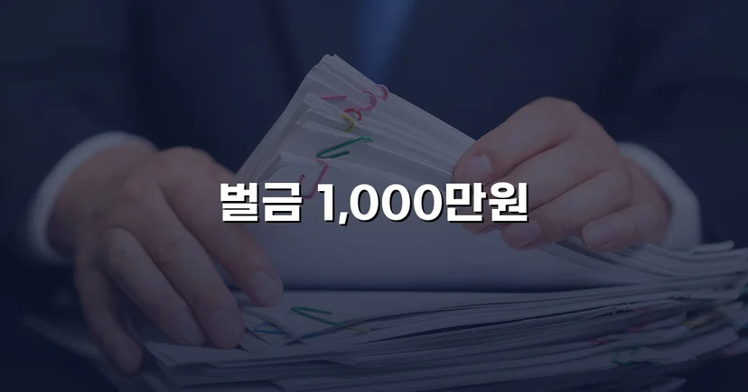 도주치상·사고후미조치, 실형 위기에서 벌금형으로 마무리