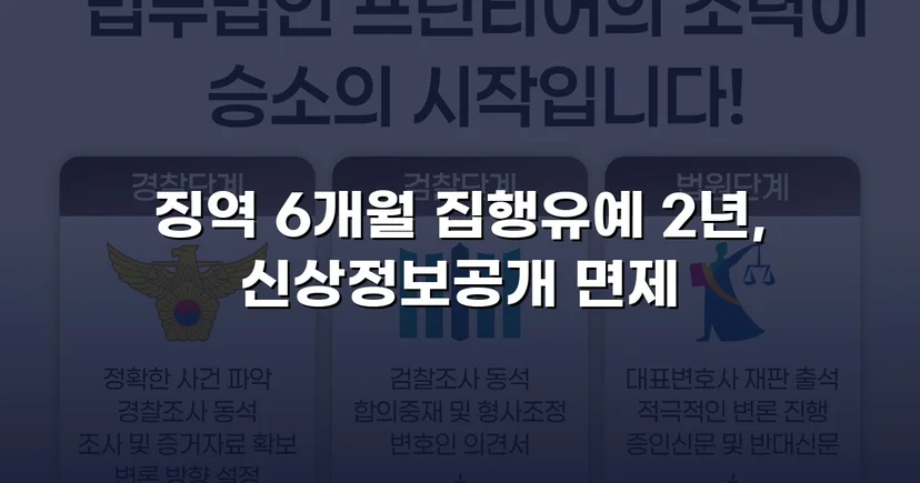 아청법·스토킹 혐의, 집행유예로 실형을 막아낸 사건