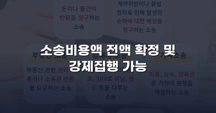 승소 후 비용까지 완전히 돌려받은 소송비용액확정 사건