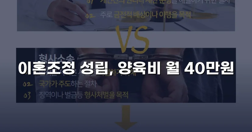 장기 분쟁 우려를 조정으로 완전히 끊어낸 이혼 사건