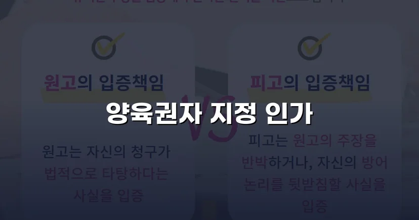 불리한 조건 속에서도 양육권자로 지정된 이혼 조정 성공 사례