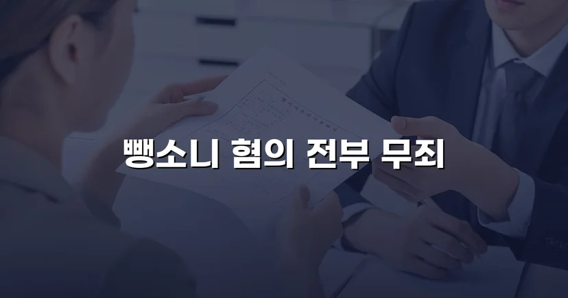 뺑소니로 기소됐지만 무죄, 억울한 운전자의 반전