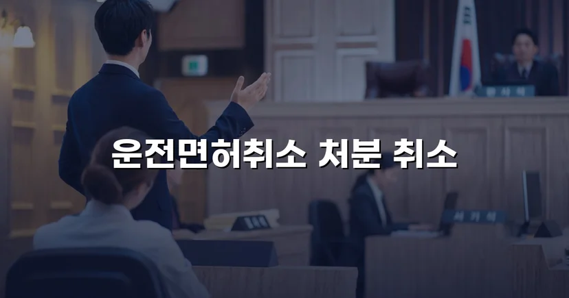 킥보드 음주운전 면허취소, 행정심판으로 처분 취소된 사건