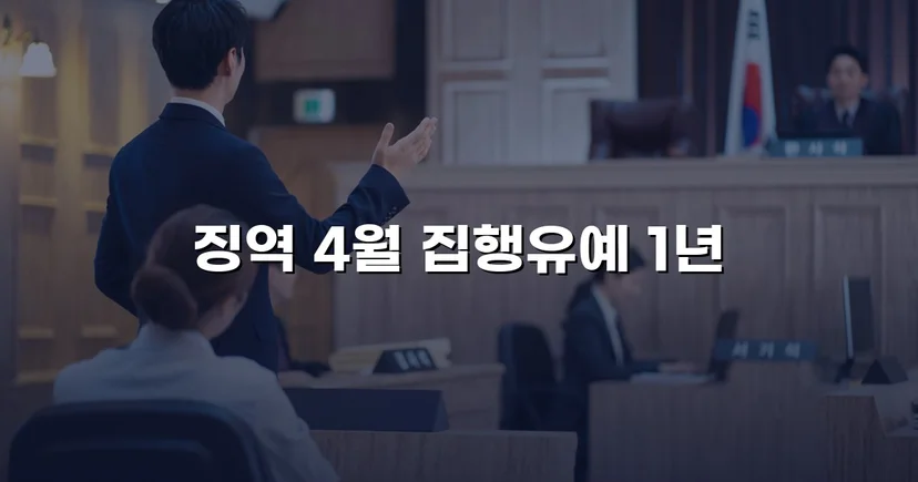 무면허로 60km 주행, 실형 위기에서 집행유예로 반전된 사건