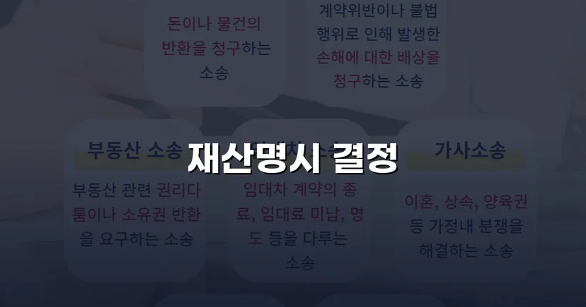 혼인 취소 판결 받고도 돈을 못 받던 의뢰인, 재산명시로 반전을 만들다
