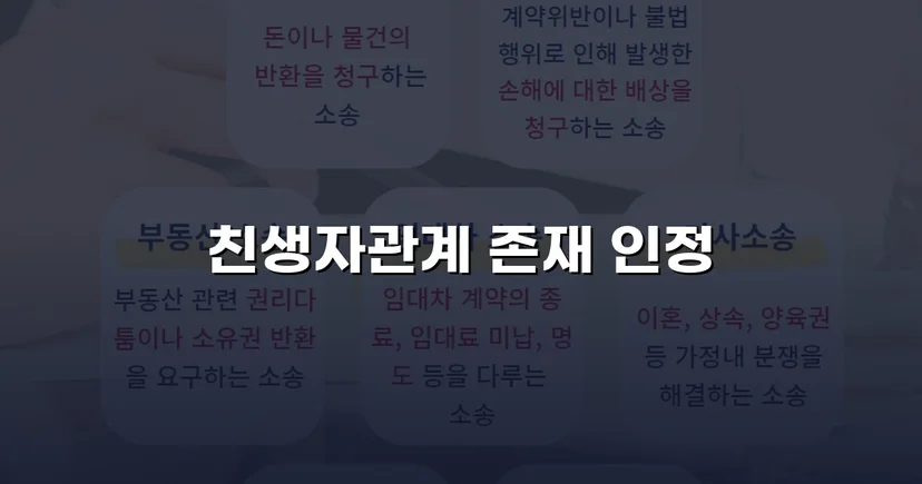 불리한 가족관계등록부를 뒤집고 친생자관계를 법적으로 인정받다